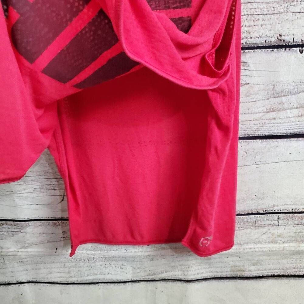 Puma SMALL Pink Active Tank Top - Picture 3 of 9